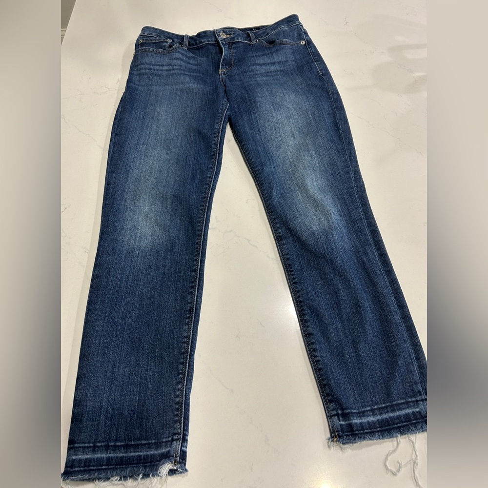 Lucky Blue Cropped Jeans